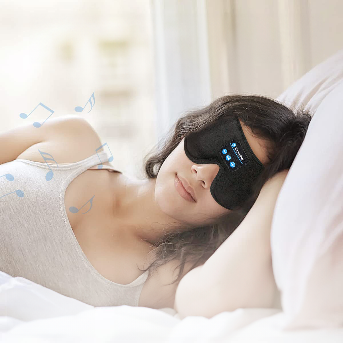 EchoRest 3D Pro Sleeping Mask with Headphones