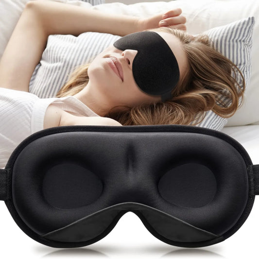 Echo Rest 3D Comfort Sleep Mask – Total Darkness, Pressure-Free Design for Deep Sleep